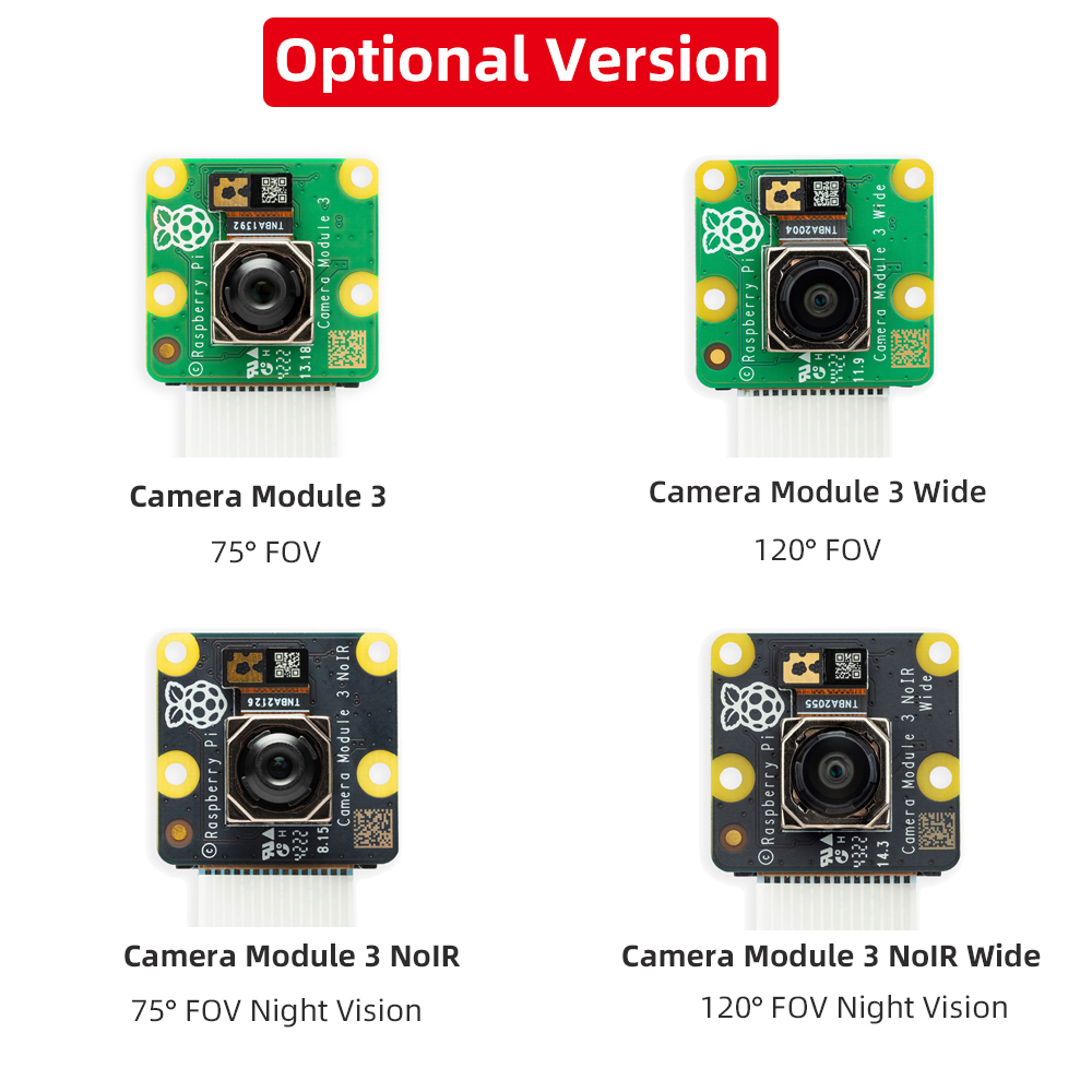 공식 라즈베리 파이 카메라 모듈 3 12MP IMX70 - Raspberry Pi Hq Camera Microscope Lens 리뷰 및 가격